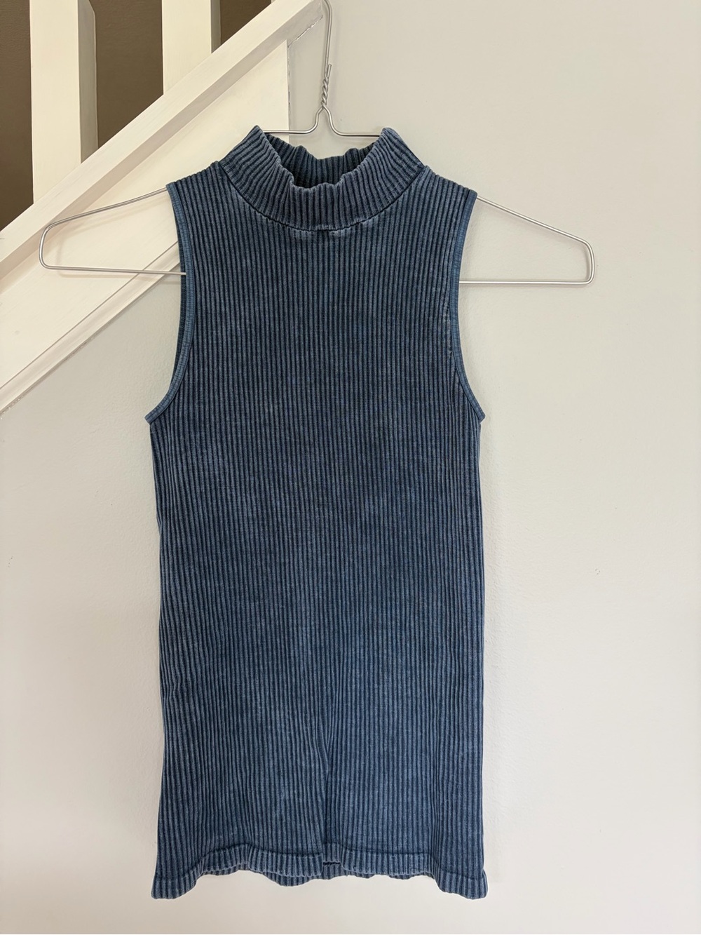 Free People Seamless Ribbed Mock NeckTank XS/S